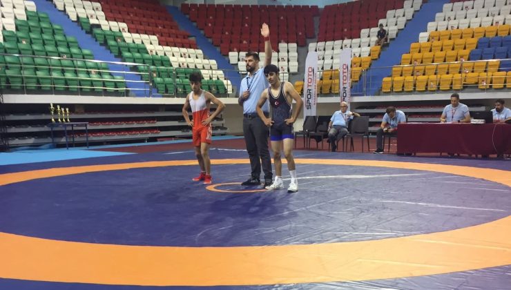 Vanlı Güreşçi Şervan Türkiye Şampiyonu Oldu