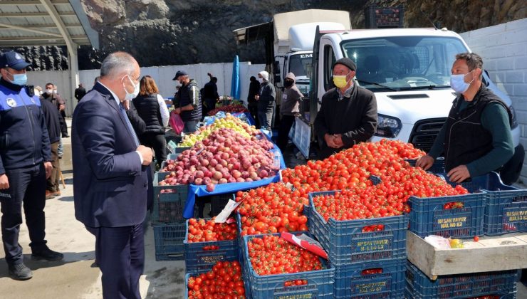 Yahyalı Belediyesi’nden pazarcı esnafına müjde