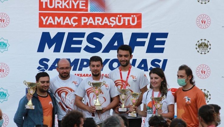 Yamaç Paraşütü Mesafe Şampiyonası sona erdi
