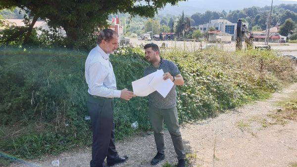 Yan yol açma çalışmaları yapılıyor