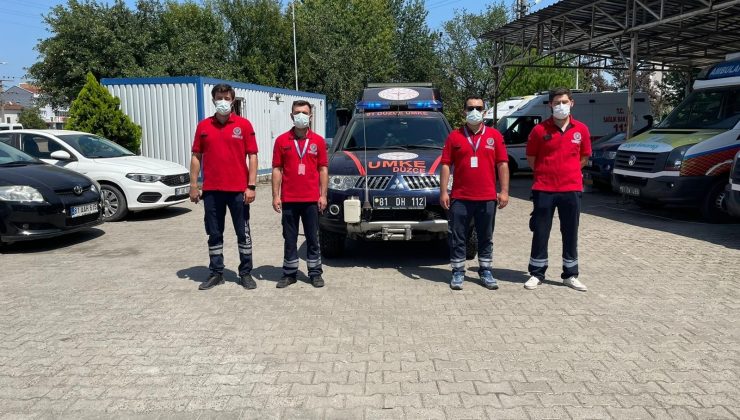 Yangın bölgesinde yaraları saracaklar