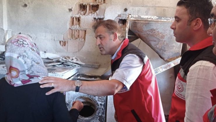 Yangınzedeler yalnız bırakılmıyor