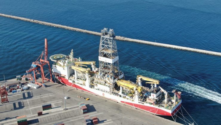 Yavuz Sondaj gemisi Haydarpaşa’ya demirledi