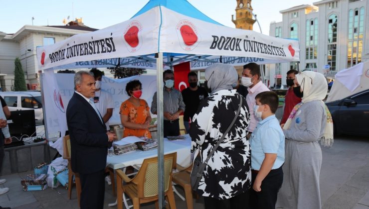 “YKS Tercih Danışma Merkezi” standı kuruldu