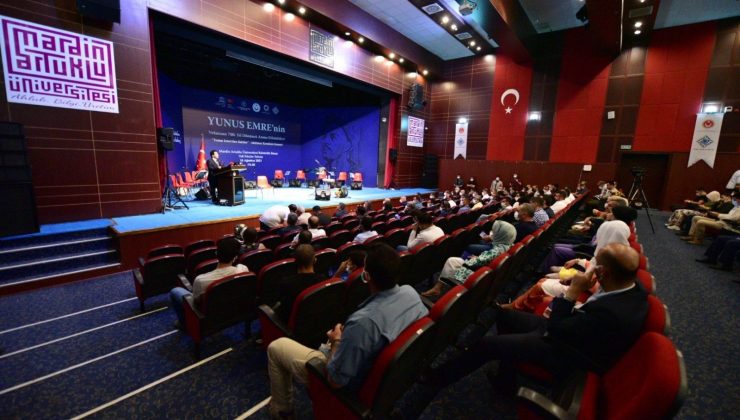 Yunus Emre’nin vefatının 700. yıl dönümü münasebetiyle anma etkinlikleri düzenlendi