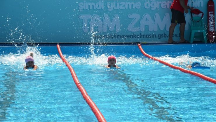 “Yüzme Bilmeyen Kalmasın” projesine büyük ilgi