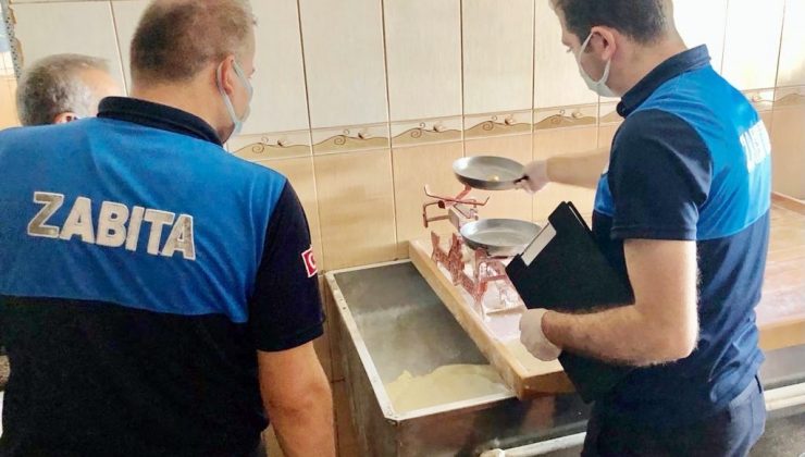 Zabıtadan ekmek denetimi