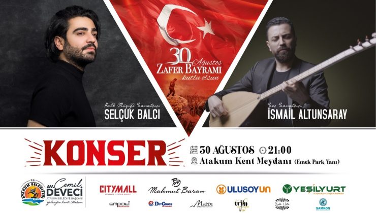 Zafer coşkusu Atakum’da yaşanacak