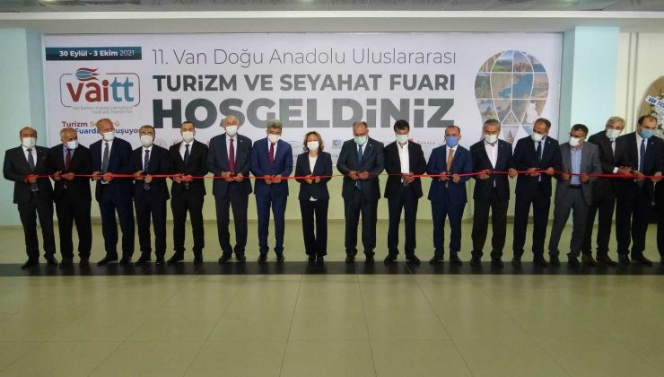 11. Van Doğu Anadolu Uluslararası Turizm ve Seyahat Fuarı kapılarını açtı