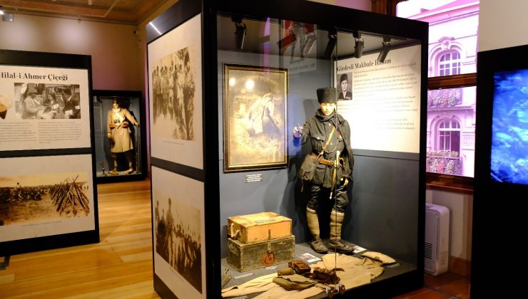 1.Dünya Savaşı ve Kurtuluş Savaşı’nda kadın Kahramanlar sergisi açıldı
