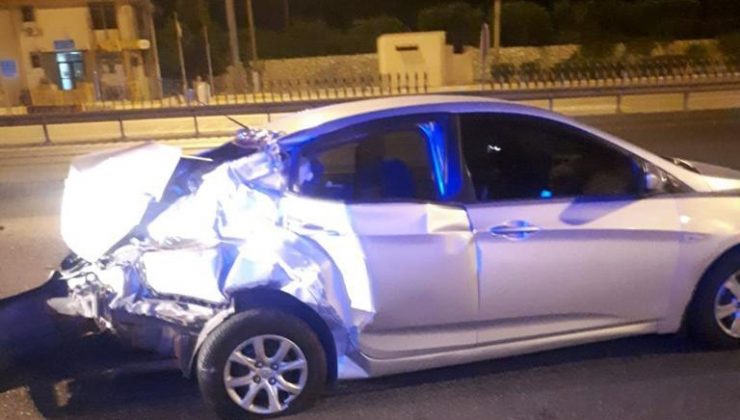 2 kardeş trafik kazasında yaralandı