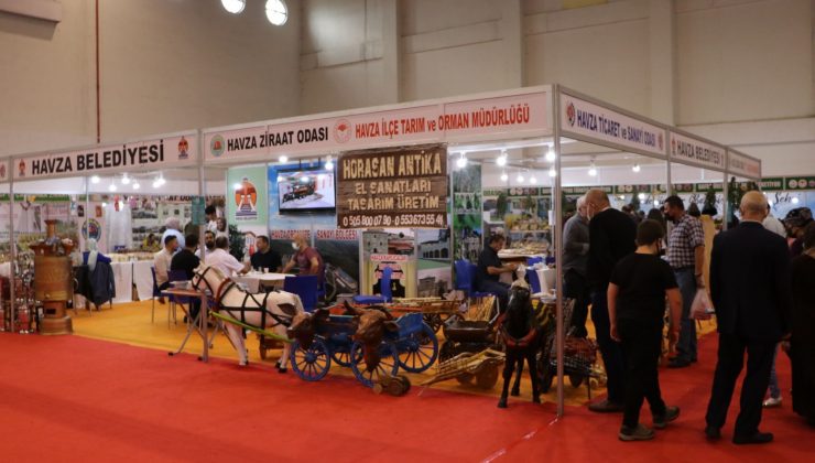 6. Samsun Tarım Fuarı’nda Havza standını binlerce kişi ziyaret etti