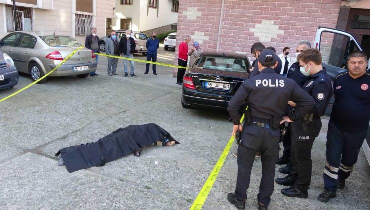 8. kattan düşen yaşlı adam hayatını kaybetti