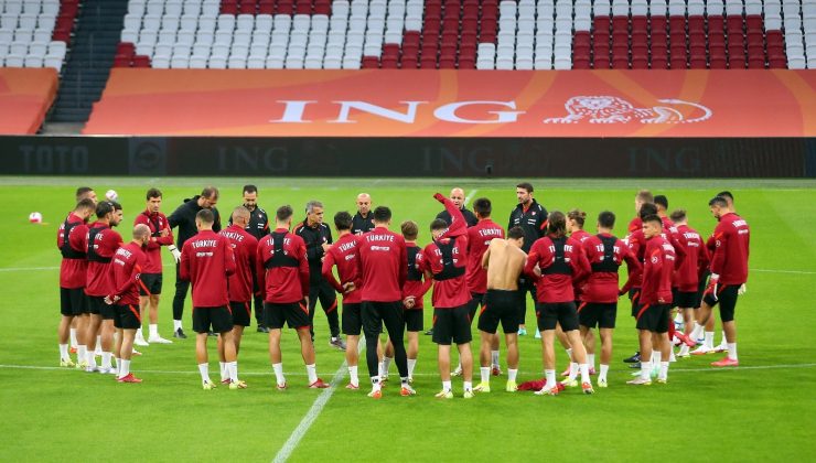 A Milli Futbol Takımı Hollanda maçına hazır