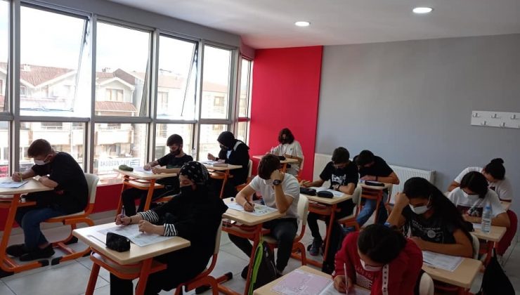 Açı kursta TYT deneme sınavları başladı