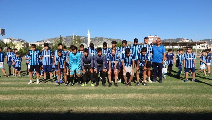 Adana Demirspor Süper Lig’e çıkınca çocuklar futbol okuluna akın etti