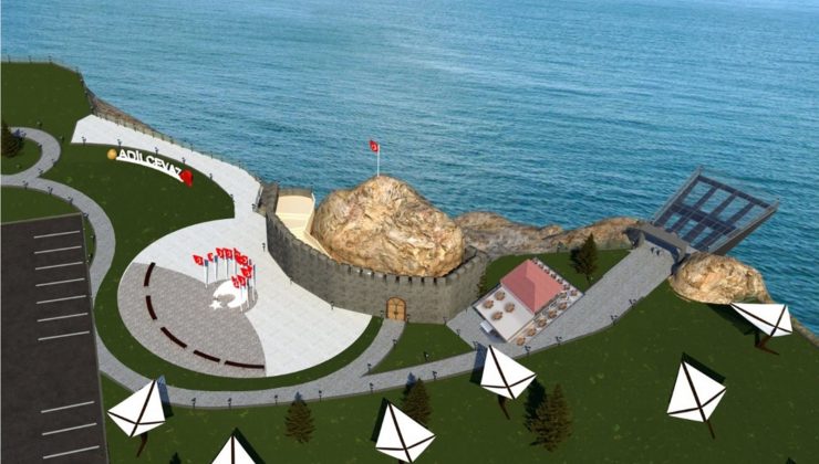 Adilcevaz’da Van Gölü manzaralı seyir terası