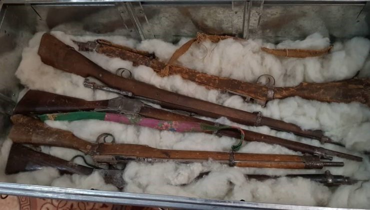 Afganistan’da bir evde İngiliz askerine ait 150 yıllık tüfek bulundu