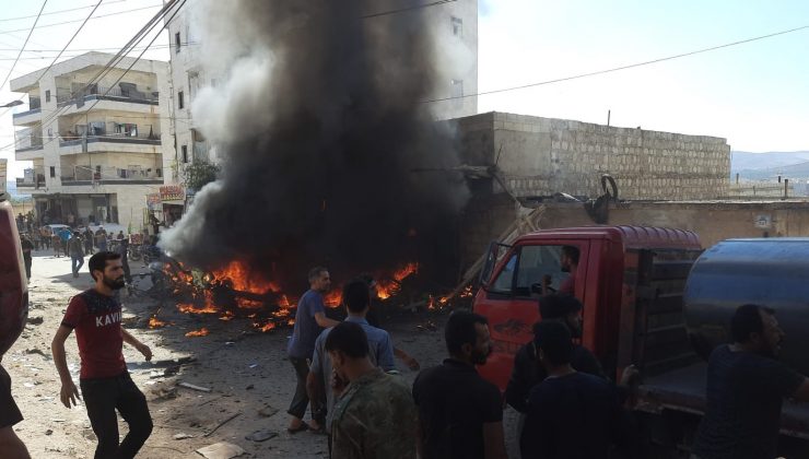 Afrin’de bomba yüklü araçla saldırı: 1 ölü, 1 yaralı