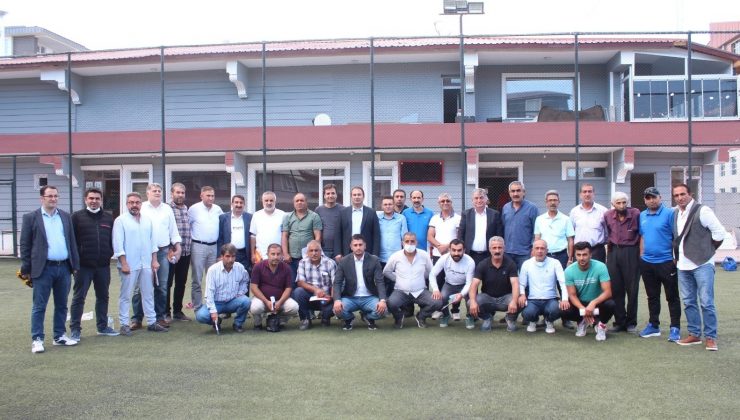 Ağrı amatör futbolunda kura çekimi yapıldı