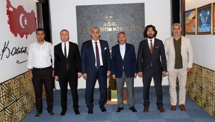 Ağrı Milli Eğitim Müdürü Kökrek’e ziyaretler