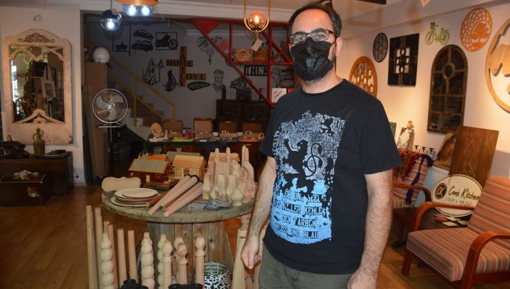 Ahşap ürünleri yepyeni bir dokunuşla geri dönüştürüyor