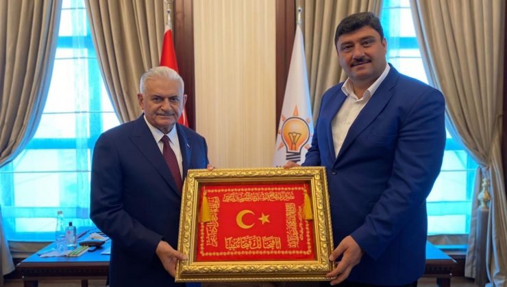 AK Parti Genel Başkanvekili Yıldırım ve Başkan Oğuz Kahramankazan’ı konuştu