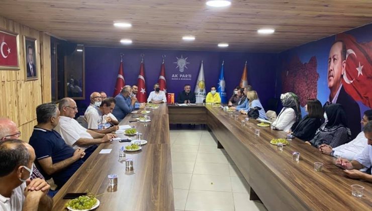 AK Parti haftalık olağan yönetim kurulu toplantısı yaptı