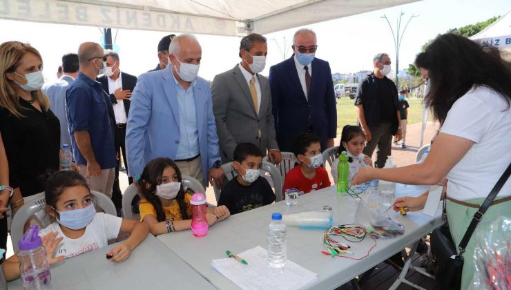 Akdeniz’de ‘TÜBİTAK 4007 Bilim Şenlikleri’ başladı