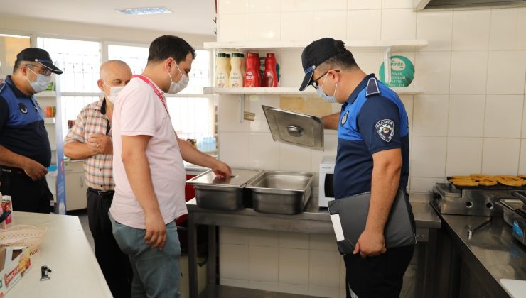 Alanya’da kantinlere denetim