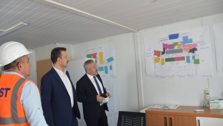 Ali Osman Sönmez Devlet Hastanesi yükselmeye devam ediyor