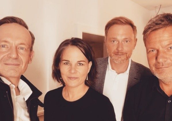 Almanya’da koalisyon görüşmeleri öncesi Yeşiller ile FDP bir araya geldi