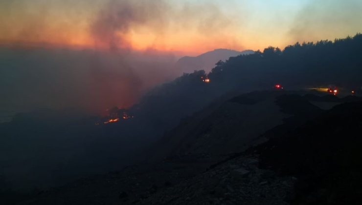 Anamur’da çıkan orman yangını kontrol altına alındı