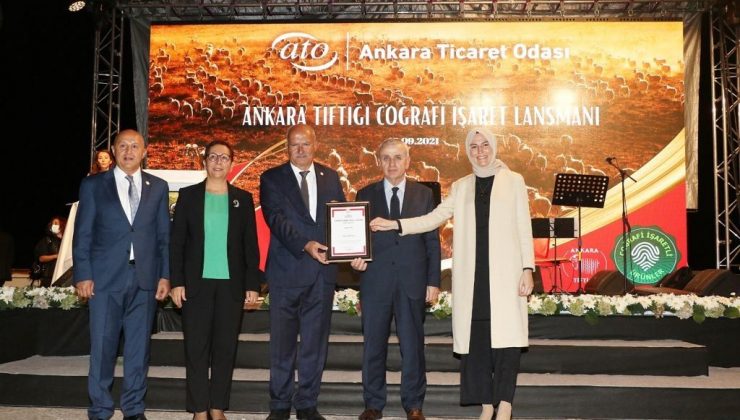 Ankara tiftiğine “Coğrafi İşaret” tescili