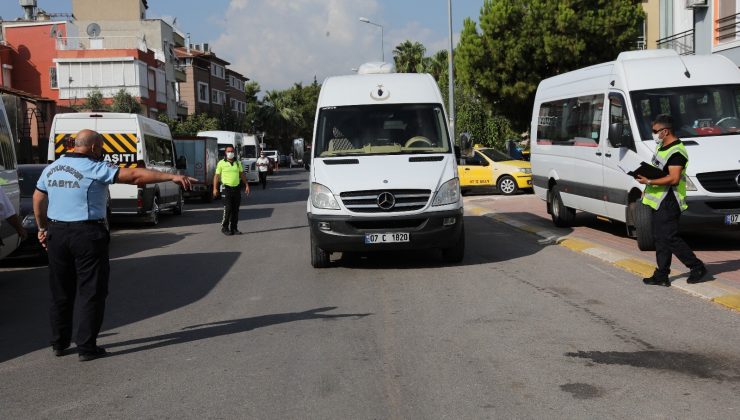 Antalya’da 19 ilçede 2 bin servis aracı denetlenecek