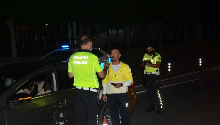 Antalya’da sürücülere alkol denetimi