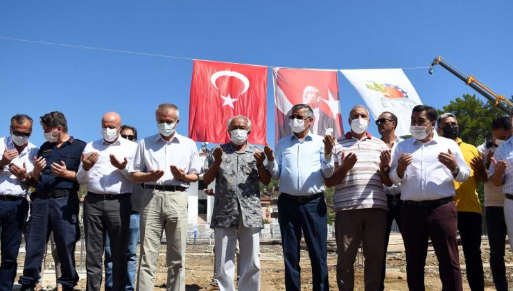 Arslanbucak anaokulunun temli atıldı