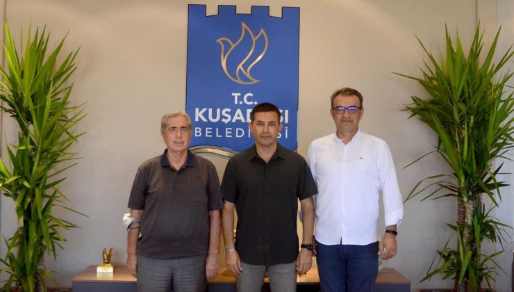 Aydın ASKF Başkanı Kaplan, Başkan Günel ile görüştü