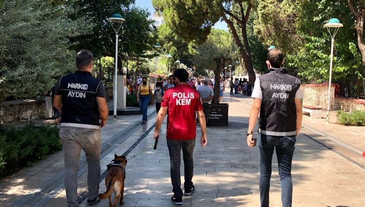 Aydın’da narkotik polisi okul çevresinde göz açtırmıyor
