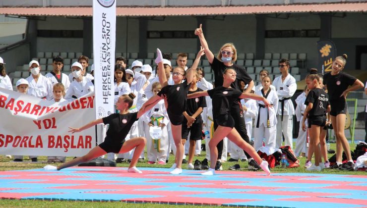 Aydın’da spor haftası coşkuyla başladı