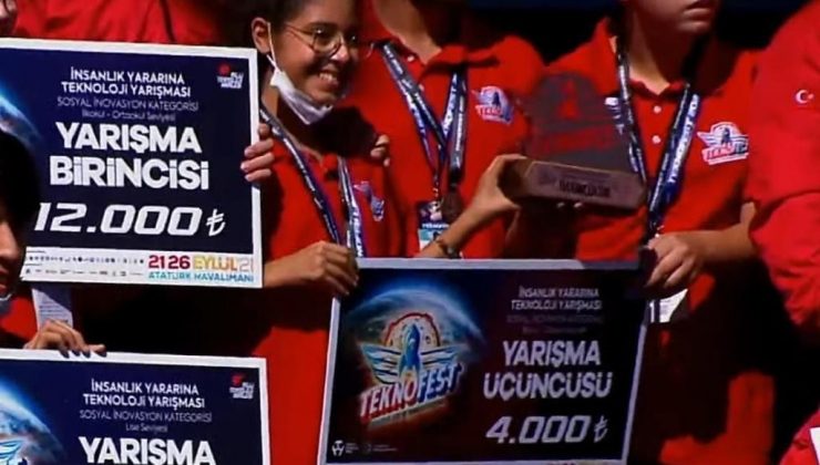 Aydınlı öğrenciler TEKNOFEST’e damga vurdu
