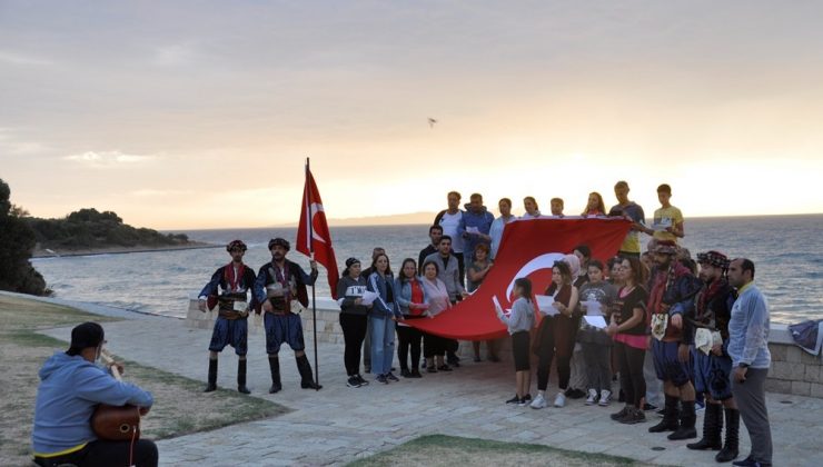 AYFAD üyeleri Çanakkale’de Şehitlere Saygı Yürüyüşü yaptı