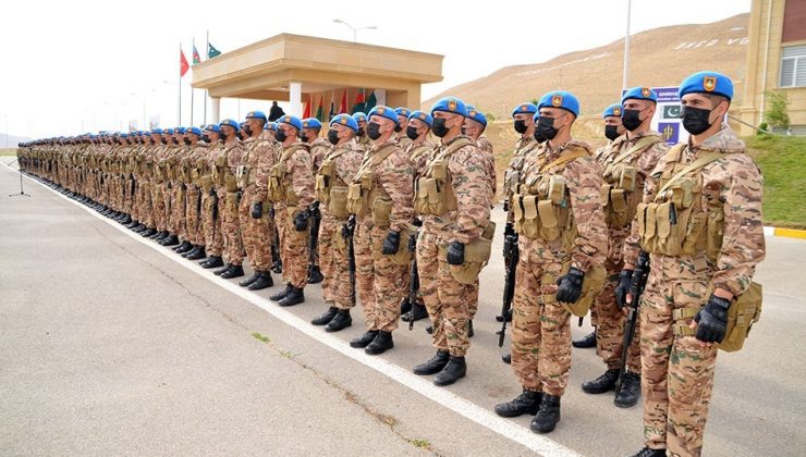 Azerbaycan’da “Üç Kardeş 2021” tatbikatının açılış töreni düzenlendi