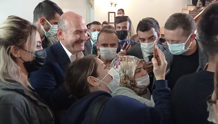 Bakan Soylu’ya görkemli karşılama