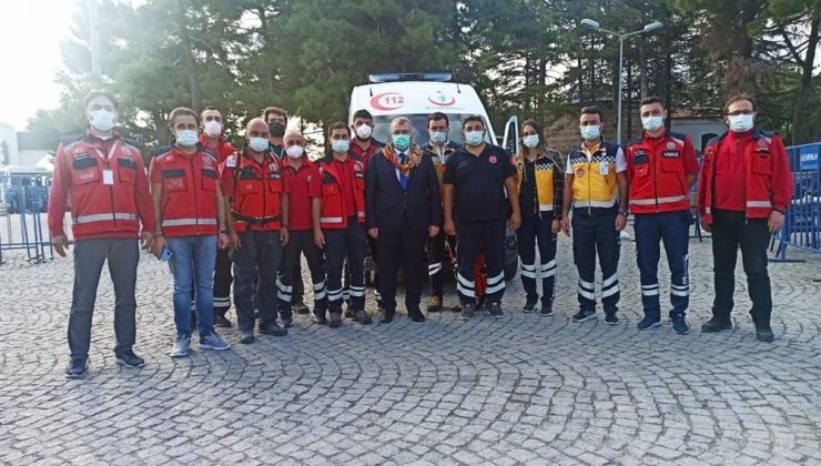 Eldemir’den sağlık çalışanlarına ziyaret