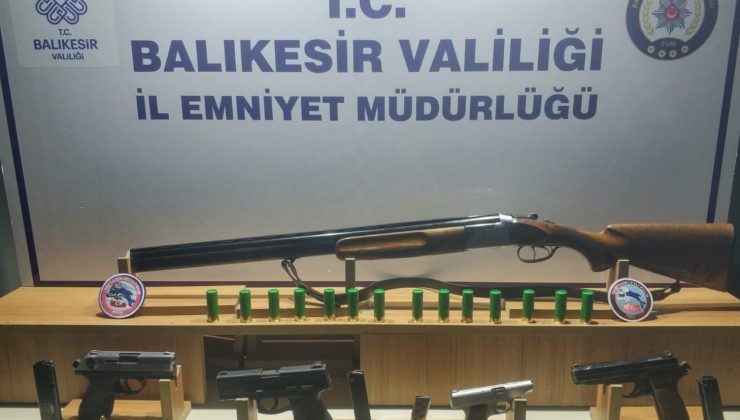 Balıkesir’de 17 şahsa Huzur operasyonu