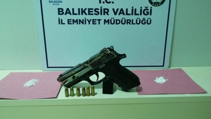 Balıkesir’de polisten 13 şahsa gözaltı