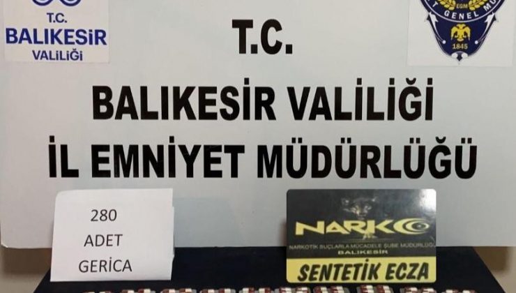 Balıkesir’de polisten 13 şahsa gözaltı
