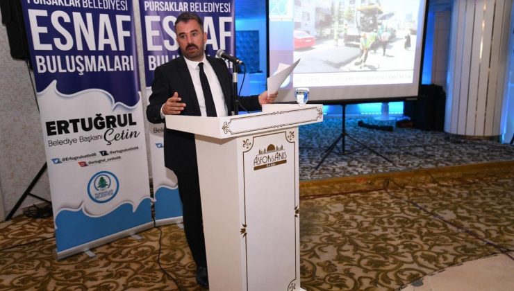 Başkan Çetin ilçedeki şoför esnafı ile buluştu