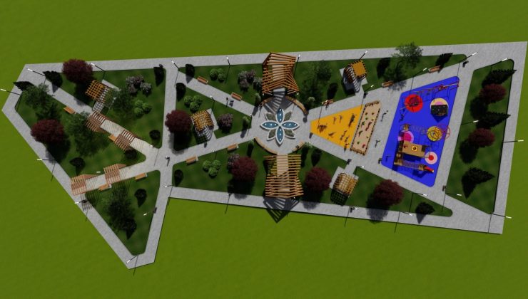 Başkan Çolakbayrakdar’dan çocuklara çok fonksiyonlu farklı bir park